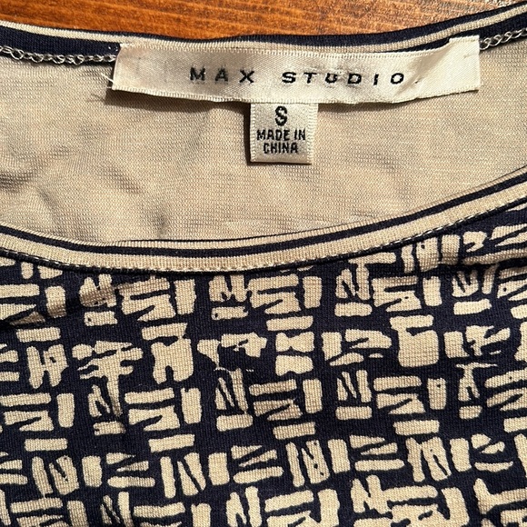 Max Studio medium weight soft with a little stretch midi business casual dress - Picture 3 of 5